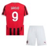 Maillot de Supporter AC Milan Giroud 9 Domicile 2024-25 Pour Enfant